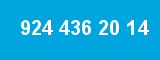 924 436 20 14